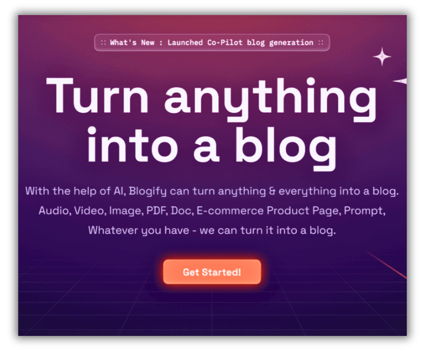 Blogify.ai Review: Turn Long-Form Content Into Blogs Instantly with AI