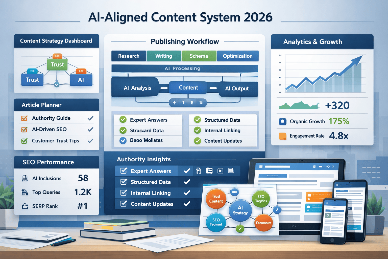 Building an AI-Aligned Content System 2026: The Operating Model for Authority and Growth